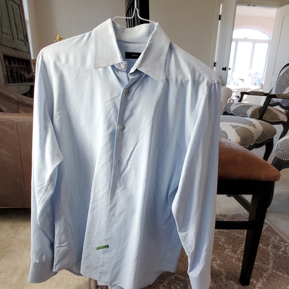 Hugo Boss mens dress shirt, 16 1/2, 34/35 regular